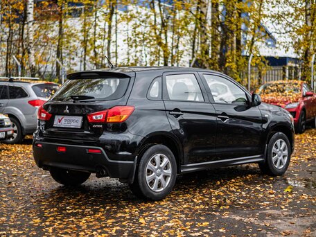 2012 Mitsubishi ASX I, чёрный, 873000 рублей, вид 2