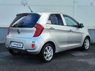 2012 Kia Picanto II, серебристый, 845000 рублей, вид 5