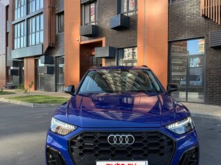 2021 Audi Q5 L 45 TFSI II (FY) Рестайлинг, синий, 4980000 рублей, вид 1