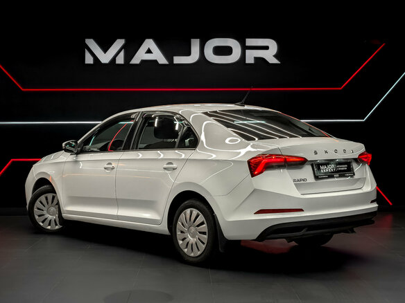 2021 Skoda Rapid II, белый, 1230000 рублей - вид 6