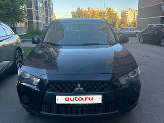 2010 Mitsubishi Outlander II Рестайлинг, чёрный, 1050000 рублей, вид 3