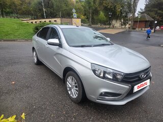 2016 Lada (ВАЗ) Vesta I, серебристый, 770000 рублей, вид 3