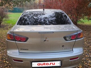 2012 Mitsubishi Lancer X Рестайлинг, серый, 760000 рублей, вид 3