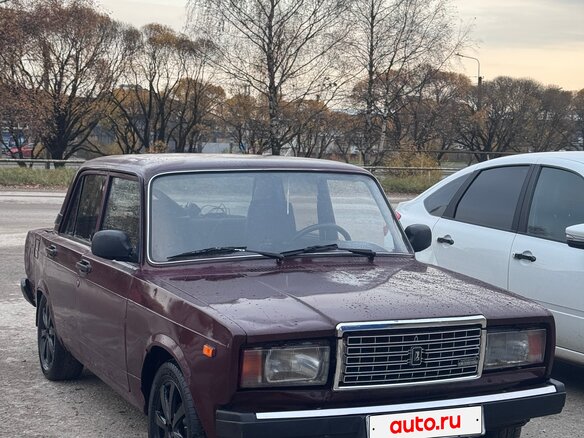 2005 Lada (ВАЗ) 2107, красный, 89000 рублей - вид 1