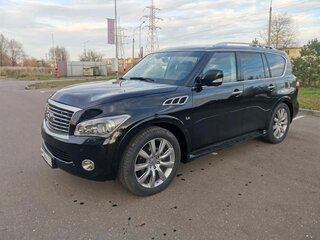 2013 Infiniti QX80 I, чёрный, 2050000 рублей, вид 1