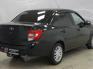 2013 Lada (ВАЗ) Granta I, чёрный, 389000 рублей, вид 4