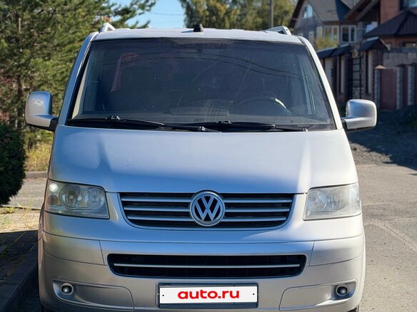 2007 Volkswagen Multivan T5, серебристый - вид 2