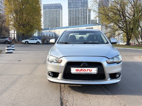 2010 Mitsubishi Lancer X, серый, 785000 рублей, вид 1