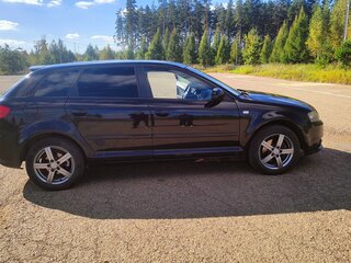 2007 Audi A3 II (8P) Рестайлинг 1, чёрный, 580000 рублей, вид 3