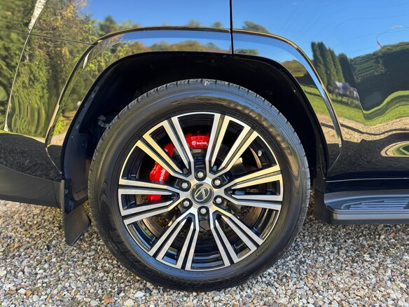 2022 Lexus LX 500d IV, чёрный, 13900000 рублей - вид 9