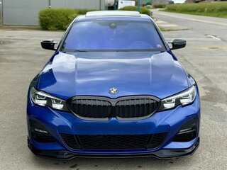 2021 BMW 3 серии 318d VII (G2x), синий, 3300000 рублей, вид 2