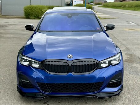 2021 BMW 3 серии 318d VII (G2x), синий, 3300000 рублей, вид 2