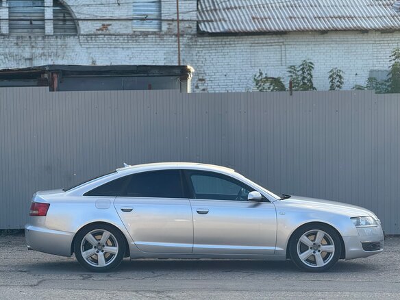2006 Audi A6 III (C6), серебристый, 880000 рублей - вид 6