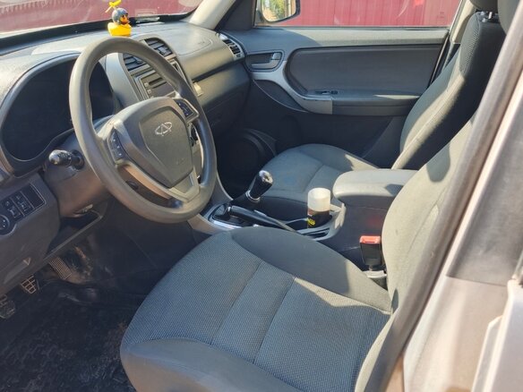 2013 Chery Tiggo (T11) I Рестайлинг (FL), серый, 400000 рублей - вид 3