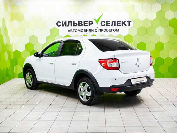 2019 Renault Logan Stepway II Рестайлинг, белый - вид 5