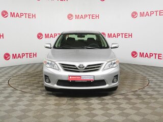 2013 Toyota Corolla X (E140, E150) Рестайлинг, серебристый, 1119000 рублей, вид 2