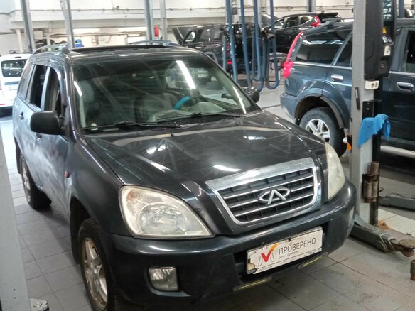 2010 Chery Tiggo (T11) I, чёрный, 165000 рублей - вид 1