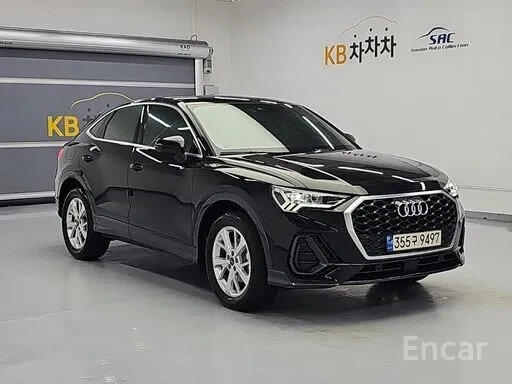 2023 Audi Q3 Sportback 35 TDI II (F3), чёрный, 2476000 рублей