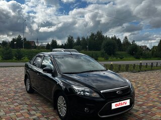 2008 Ford Focus II Рестайлинг, чёрный, 490000 рублей, вид 1