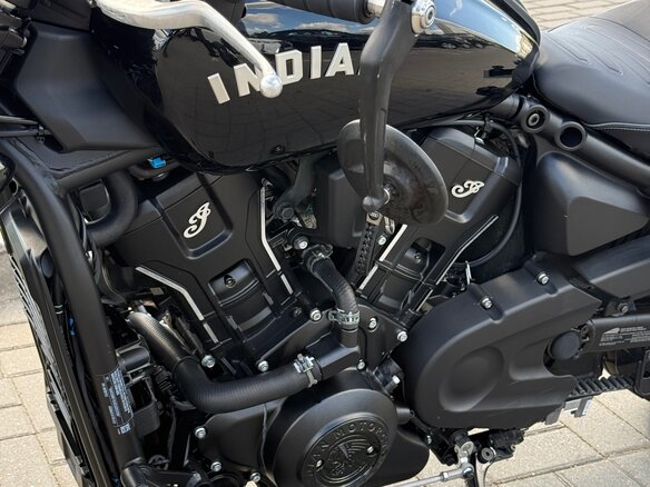 2024 Indian Scout, чёрный, 1390000 рублей - вид 10