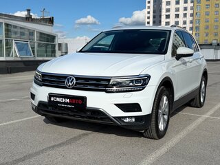 2018 Volkswagen Tiguan II, белый, 2550000 рублей, вид 1
