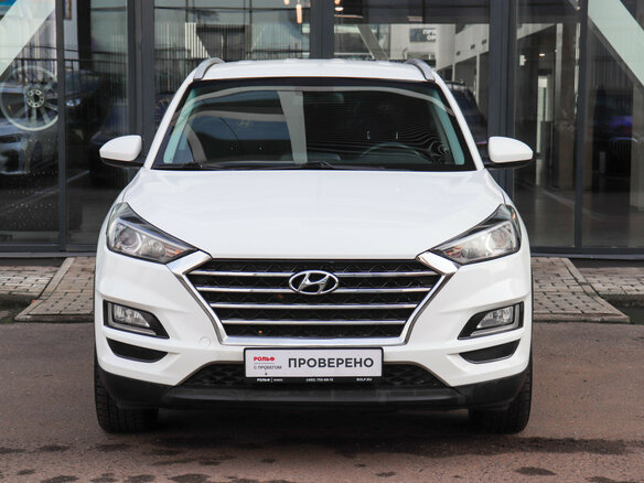 2019 Hyundai Tucson III Рестайлинг, белый, 2147000 рублей - вид 1