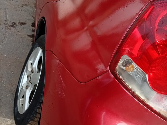 2005 Chevrolet Aveo I, красный - вид 14