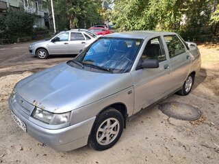 2004 Lada (ВАЗ) 2110, серебристый, 145000 рублей, вид 1