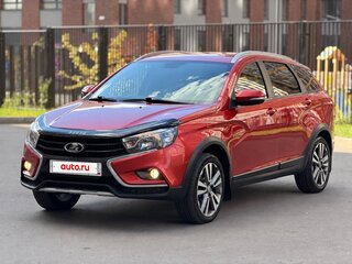 2019 Lada (ВАЗ) Vesta SW Cross I, красный, 1050000 рублей, вид 2