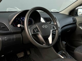 2015 Hyundai Solaris I Рестайлинг, синий, 892300 рублей, вид 5
