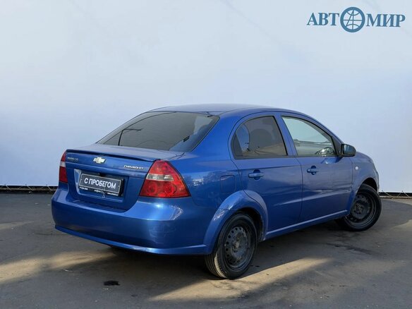 2010 Chevrolet Aveo I Рестайлинг, синий, 269000 рублей - вид 4