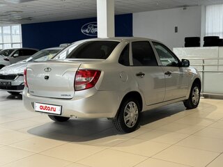 2013 Lada (ВАЗ) Granta I, серебристый, 360000 рублей, вид 4