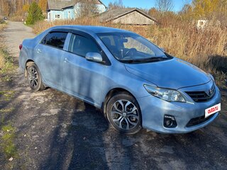 2010 Toyota Corolla X (E140, E150) Рестайлинг, синий, 900000 рублей, вид 2