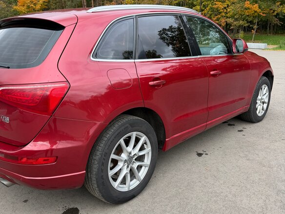 2010 Audi Q5 8tiptronic I (8R), красный - вид 2