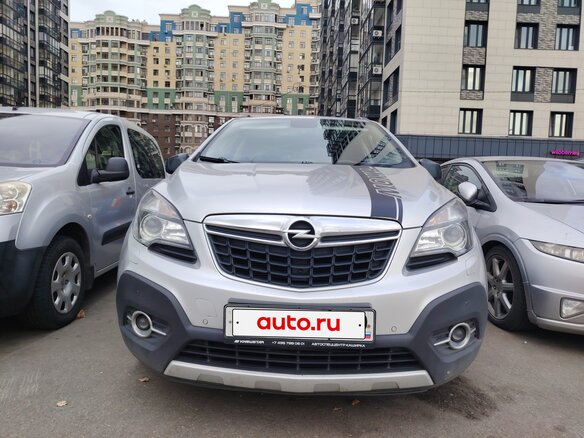 2015 Opel Mokka I, серебристый, 1130000 рублей - вид 1