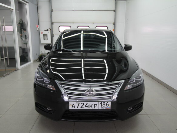 2016 Nissan Sentra VII (B17), чёрный, 1050000 рублей - вид 2