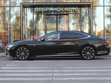 2021 Lexus LS 500 V, чёрный, 8200000 рублей, вид 2