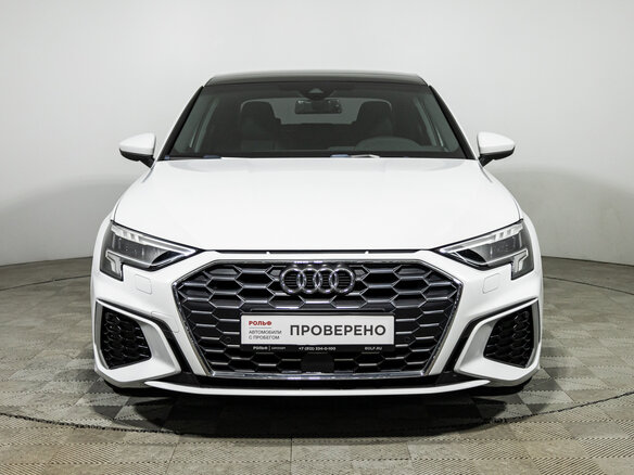 2021 Audi A3 35 TFSI IV (8Y), белый, 2925900 рублей - вид 1