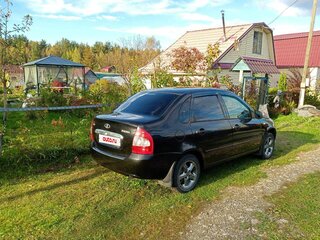 2010 Lada (ВАЗ) Kalina I, чёрный, 250000 рублей, вид 4