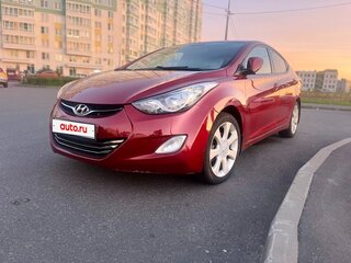 2012 Hyundai Elantra V (MD), красный, 895000 рублей, вид 1