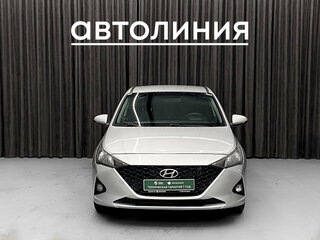 2021 Hyundai Solaris II Рестайлинг, серый, 1390000 рублей, вид 1