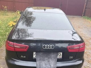 2012 Audi A6 IV (C7), чёрный, 1700000 рублей, вид 5