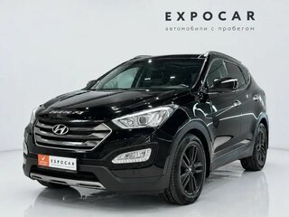 2012 Hyundai Santa Fe III, чёрный, 1875000 рублей, вид 1