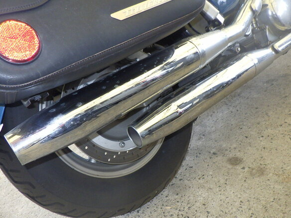 1997 Yamaha Royal Star, голубой, 430000 рублей - вид 17