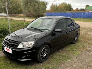 2013 Lada (ВАЗ) Granta I, синий, 300000 рублей, вид 4