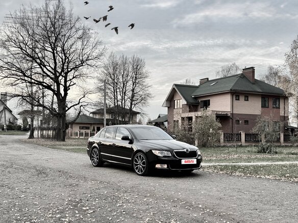 2012 Skoda Superb II, коричневый, 1150000 рублей - вид 7