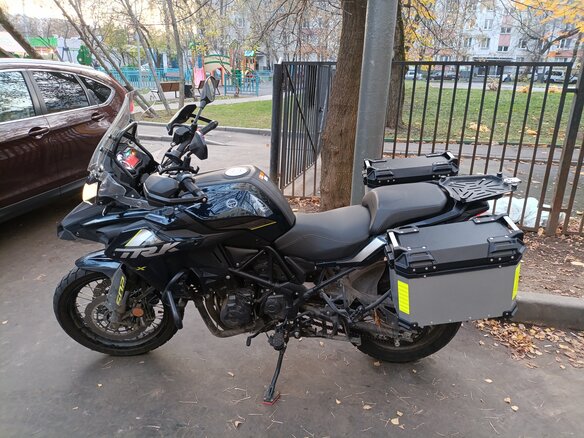 2025 Benelli TRK 502 X, синий, 570000 рублей - вид 3