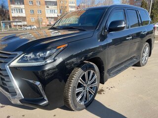 2016 Lexus LX 570 III Рестайлинг 2, чёрный, 10500000 рублей, вид 1