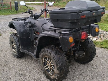 2014 Stels ATV-600YL Леопард, чёрный, 270000 рублей, вид 2