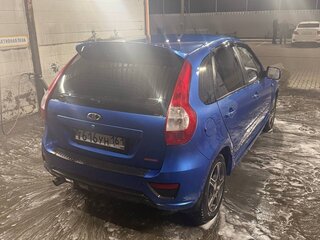 2015 Lada (ВАЗ) Kalina Sport II, синий, 450000 рублей, вид 4